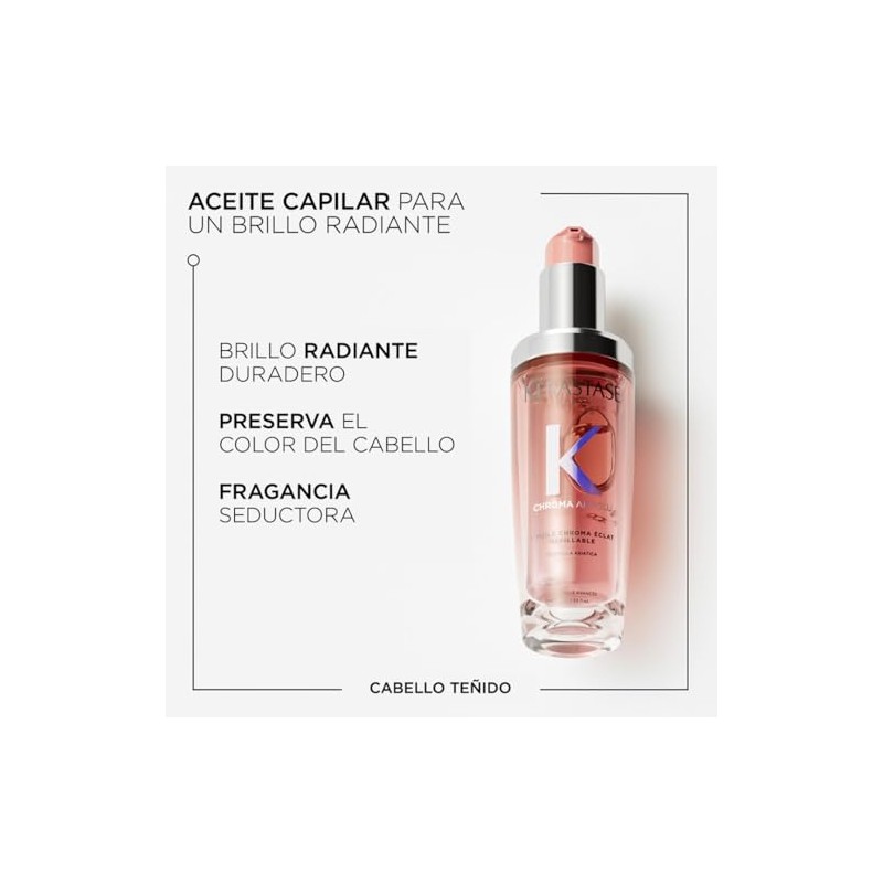 KÉRASTASE Chroma Éclat Aceite Capilar Cabello Teñido | 75 ml