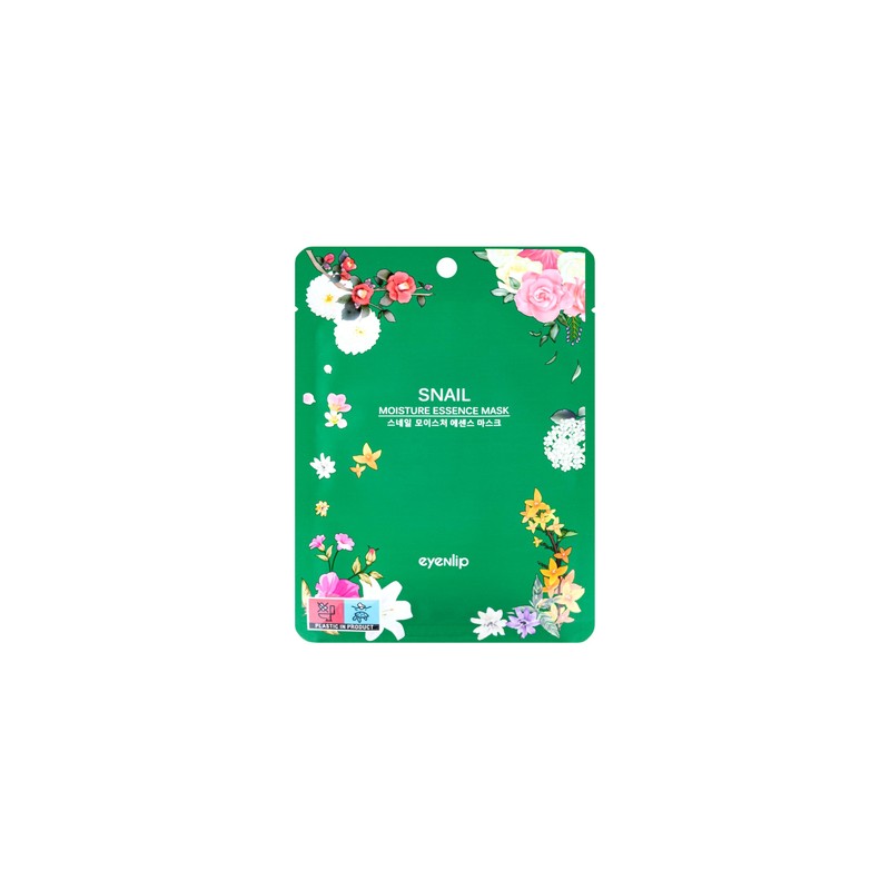 eyenlip Snail Moisture Essence Mask 25ml x 10pcs Moisturizing Hari