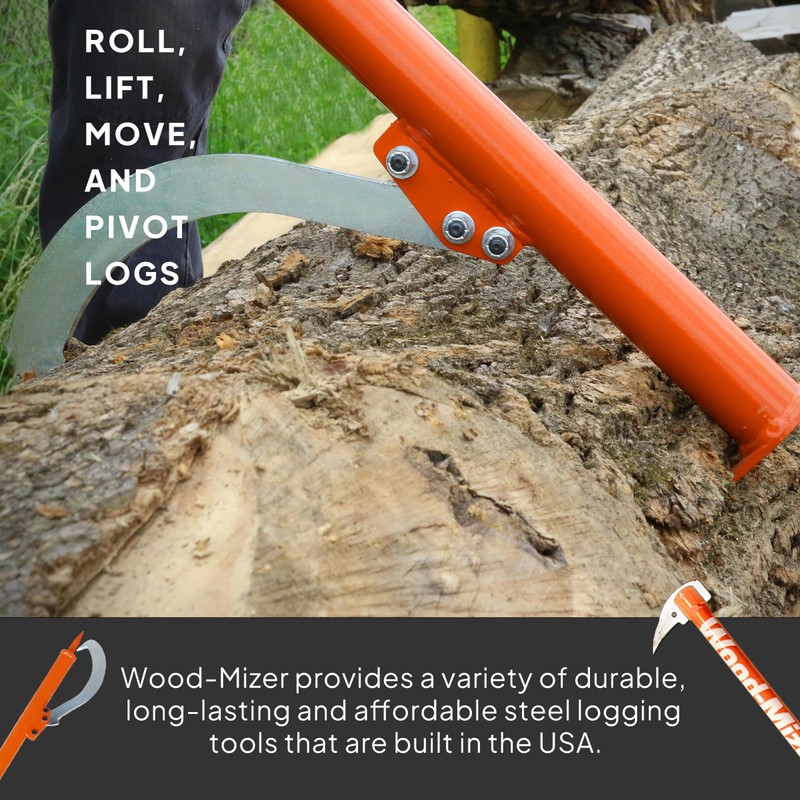 Wood-Mizer Steel Cant Hook (Steel, 28") - Built in The
