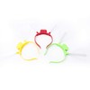 12 Packs - LED Head Boppers - Light Up Fiber