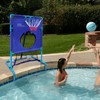 Megagreen 2-in-1 Pool Goal Set - Football & Basketball Fun
