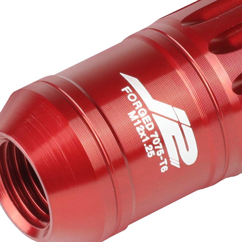 J2 Engineering 16Pcs 7075 Aluminum Open End M12 x 1.25