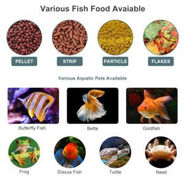 Lychee Aquarium Fish Feeder Vacation Aquarium Automatic Fish Food Dispenser Tank Feeder Timer Auto Feeders for Holiday Vacation Fish Dispenser (AF-2009)