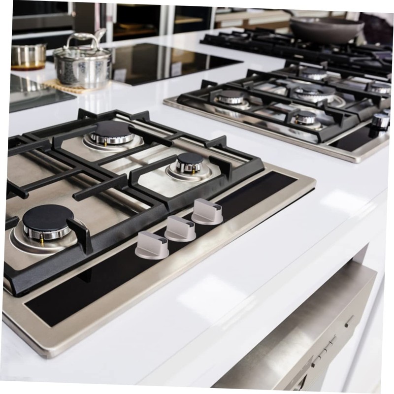 Hohopeti 6mm Gas Stove Knobs Replacement Control Knobs for Gas