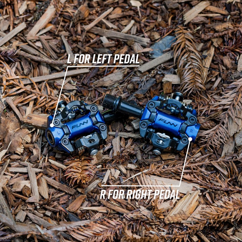 Funn Tactic Clip-In Pedals, Compatible with SPD Cleats, XC Race