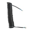 Trailer Extension Coiled Cable 12.8ft 20AWG 7 Core Polyurethane Copper