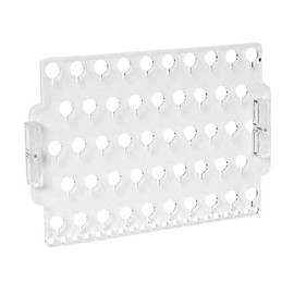 Designers Impressions JR30-CL Clear Acrylic Wall Mounted Earring Organizer & Display Rack