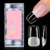 AILLSA Puntas de uñas cuadradas medianas - Puntas de uñas