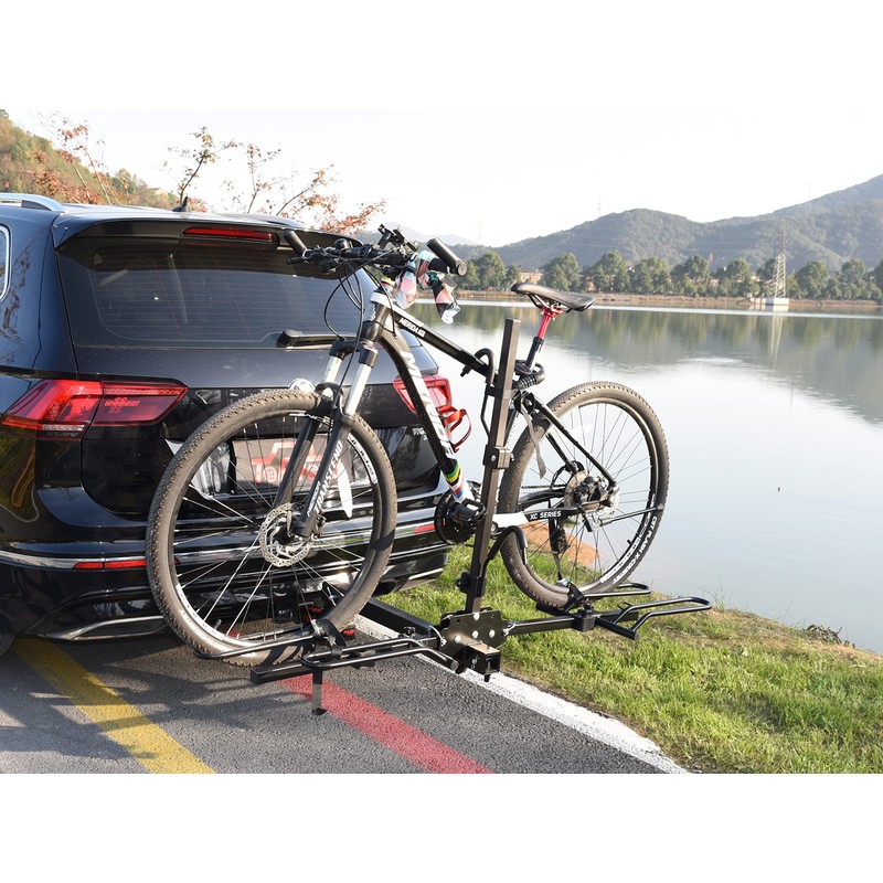 TOPTOW Trailer Receiver Hitch Extender Adapter 4" Drop/Riser, 8" and