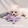 MEMOFYND 1 Piece Hand Knitted Bear Teething Toy for Puppies,