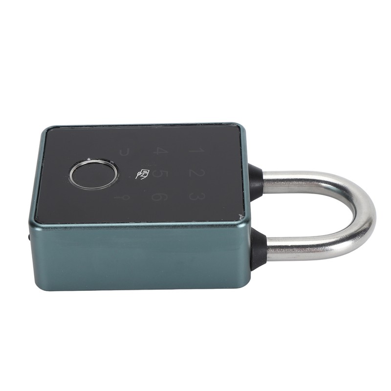 Smart Fingerprint Password Padlock Card APP Key Access Theft Proof