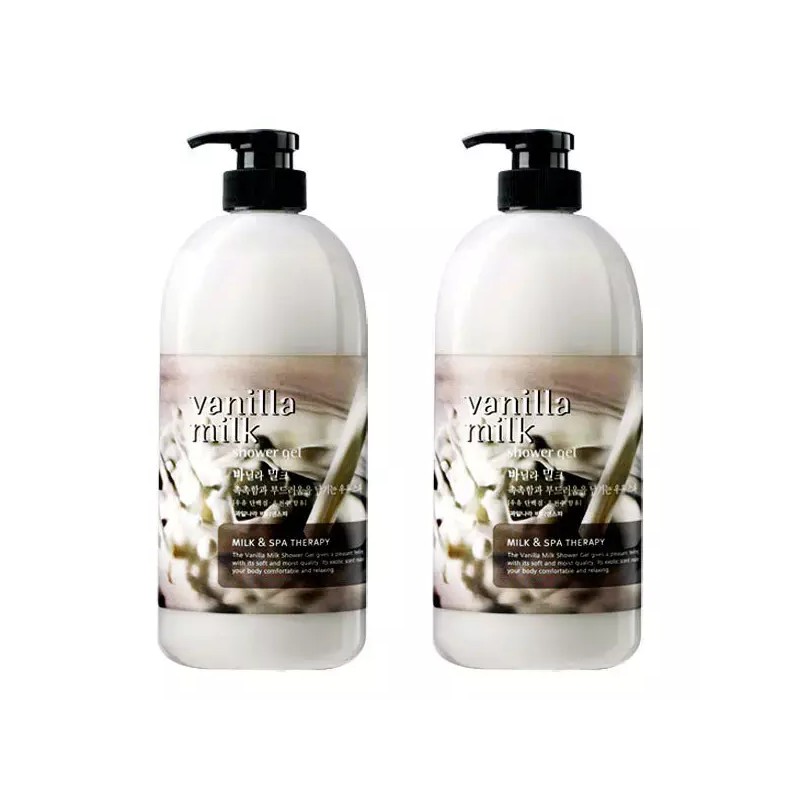 Fruitland 과일나라 바디프랜 샤워젤 바닐라밀크732gx2개/클렌저 Fruitland Body Friends Shower Gel