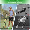 Asyxstar Pickleball Pickup Tube Retriever & Ball Hopper Storage with