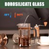 BeanNest 21 Ounce / 600ML French Press Coffee Maker -