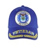 USAF - Gorra de béisbol con correa ajustable para hombres