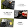 BESPORTBLE Portable Fireproof Blanket BBQ Heat Mat Outdoor Mats Insulation
