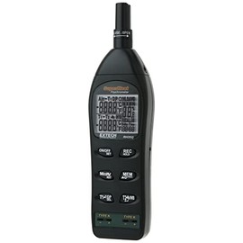 Extech RH350 Psychrometer with 2 Type K Remote Temperature Probes , Green