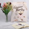 Cocktail Gift Espresso Martini Tote Bag Bachelorette Party Gift Martini