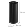 Yamazaki 5572 Hidden Kitchen Paper Holder, Black, Approx. W 4.5