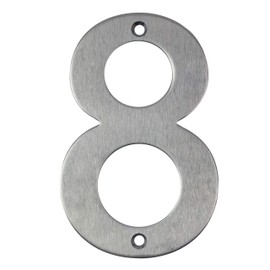 IBOO Stainless Steel Screw On House Number Floating Design House Number (8)