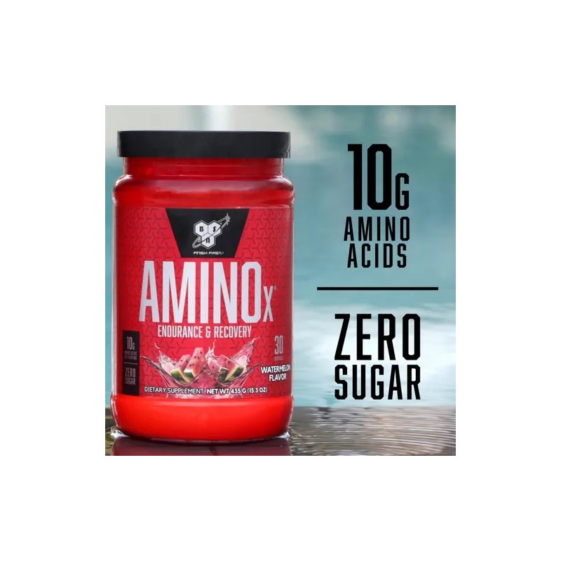 Suplemento en polvo BSN Endurance and Recovery Aminoácidos sabor ponche