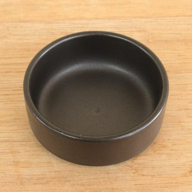 ti-zufondexyu For Sauce Dish (Large) Black Open Fire corresponding 美濃