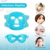 Pack de 2 Mascarillas de Gel para Cara y Ojos,