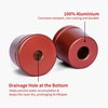 Bambaw Shaving Stand in Red - Fits Metal Safety Razors