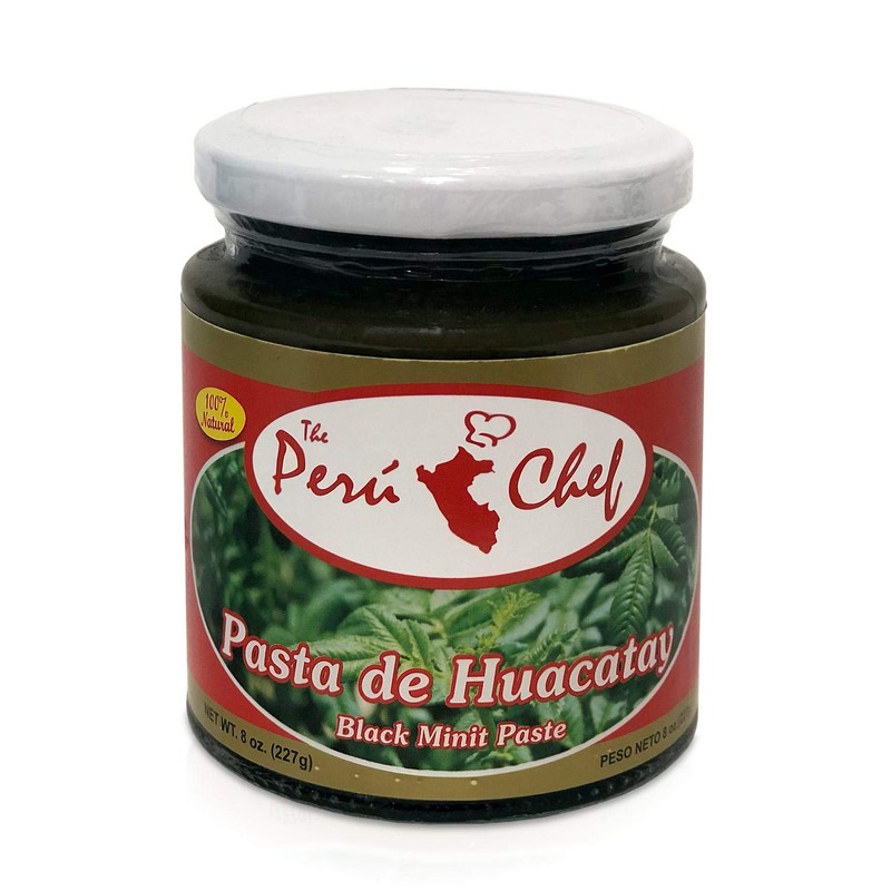 PeruChef Pasta de Huacatay / Black Mint Paste 8oz (3