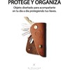 Lo Esencial Portallaves de Piel Hecho a Mano, Unisex (Café