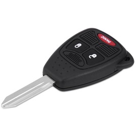 Vbestlife Defensa Delantera para Caliber 2008,Llavero Remoto de 3 Botones con Entrada sin Llave,Carcasa de Repuesto para Llavero de Coche,Llavero Remoto con Chip