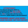 cmedproducts Electrode Lead Wire for Dynatronics Dynatron SOLARIS 700 SERIES