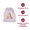 Geschenk mit Namen personalisiert by Shirtracer - Gym Bag Backpack