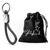 Glitzkind Keyring with Engraving for Mum, Grandma, Dad, Girlfriend, Heart