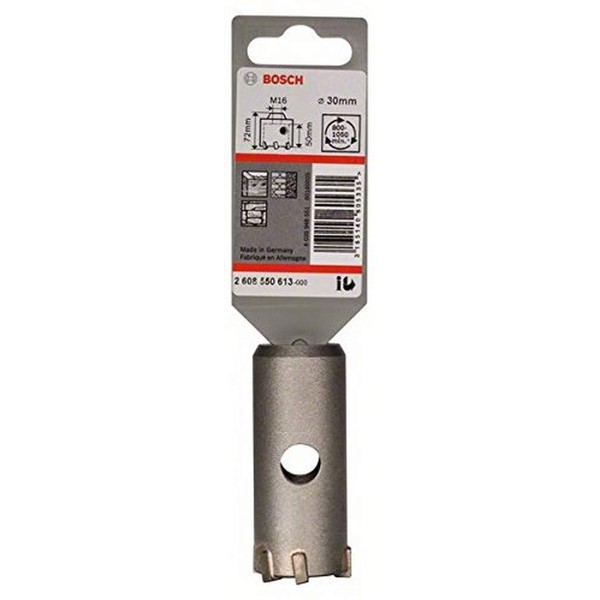 Bosch Professional 2608550613 SDS-Plus-9 core Cutter 30 mm, Silver
