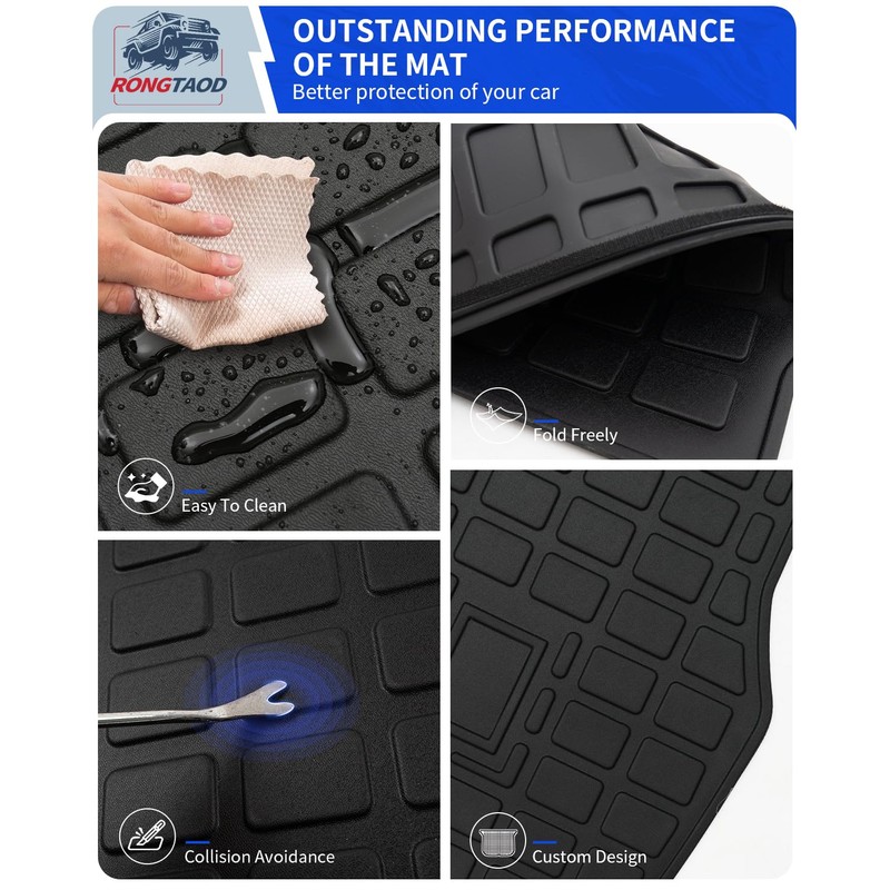 Rongtaod Back Seat Protector Compatible with 2021-2025 Kia Sorento 6&7