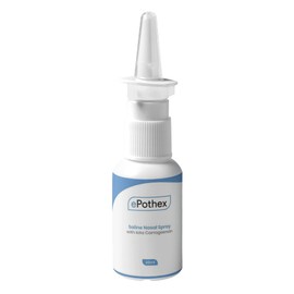 EPOTHEX Saline Nasal Spray with Iota Carrageenan | Powerful Moisturizing Nasal Cleanser | Helps Prevent Dry Sinuses | Long Lasting | 30 ml