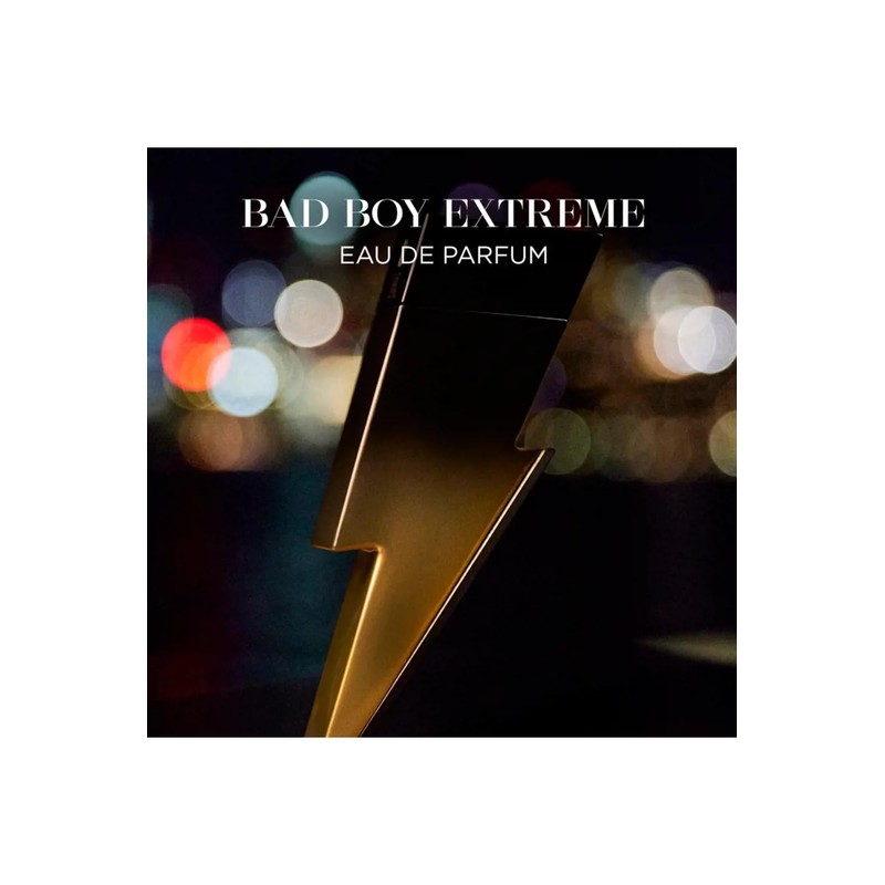 Bad Boy Extreme by Carolina Herrera for Men - 3.4