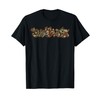 Junglist Camo Graffiti DNB Drum n Bass T-Shirt
