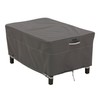 Classic Accessories Ravenna Water-Resistant 38 Inch Rectangular Patio Ottoman/Table Cover
