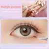 4pcs Eyelash Tweezers Set Stainless Steel False Eyelash Extension Tweezers