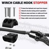 HOKINETY Synthetic Winch Rope Kit - 1/4" x 50' 10000