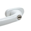 FELGNER Lockable window handle "Miami", high-quality aluminium handle, window knob