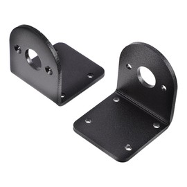 DOITOOL 2 Pcs Engine Mount Aluminum Metal Motor Bracket Mounts for 540/545/550/555 Gear Motors Motorcycle Bracket Precision Holes