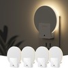Lyridz Plug in LED Backlit Night Light with Auto Dusk