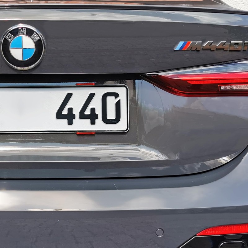 Simple-Fix RS Red Exclusive Frameless Universal License Plate Holder Complete