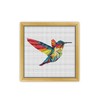 Mandala Hummingbird K309 Counted Cross Stitch KIT. Threads, Needles, 2