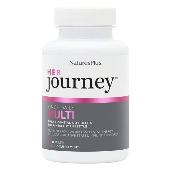 NaturesPlus Her Journey Once Daily Multivitamin for Women – Energy,