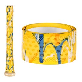 Lizard Skins DSP Ultra 0.5mm Bat Grip – Next-Gen Durasoft Polymer Baseball & Softball Bat Tape (Canary Camo)