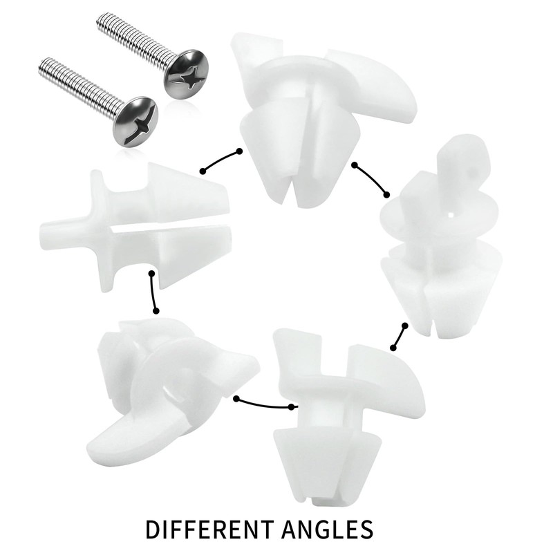 Toilet Seat Bolts & Screws for Kohler 1133024 1239016 Hardware